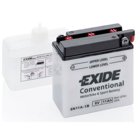 EXIDE motobatéria 6V , 11AH , 95A , 6N11A-1B