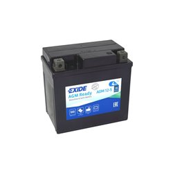 EXIDE motobatéria AGM 12V , 4AH , 70A , AGM12-5