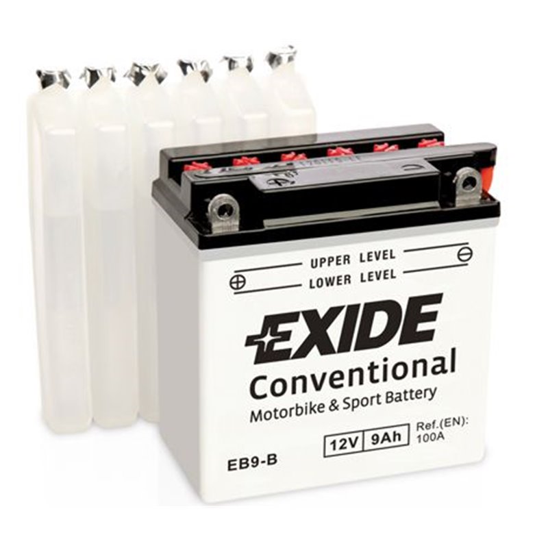 EXIDE motobatéria 12V , 9AH , 100A , EB9-B