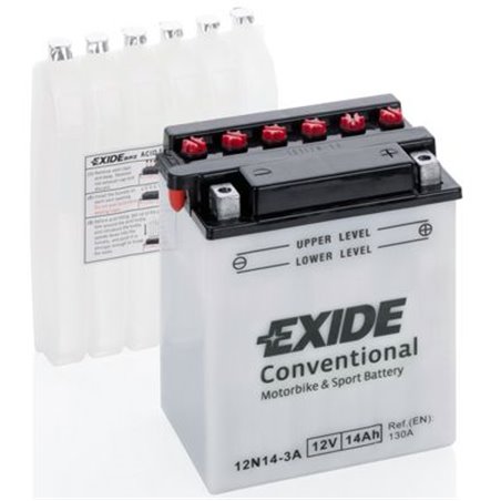 EXIDE motobatéria 12V , 14AH , 130A , 12N14-3A