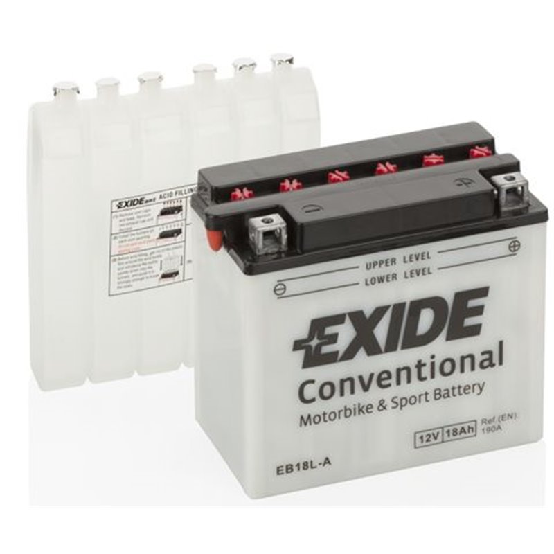 EXIDE motobatéria 12V , 18AH , 190A , EB18L-A