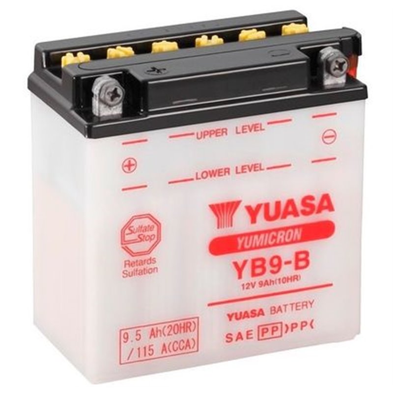 YUASA motobatéria 12 V, 9,5 Ah, 115A, YB9-B