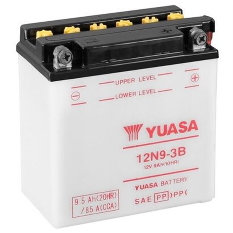 YUASA motobatéria 12 V, 9,5 Ah, 85A, 12N9-3B