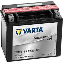 VARTA motobatéria AGM 12V 10AH 150A YTX12-BS 510 012 015