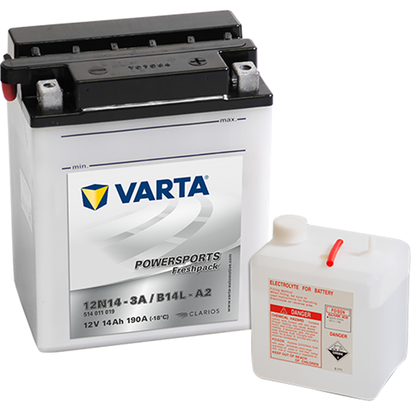 VARTA motobatéria 12V 14AH 190A 12N14-3A 514 011 019