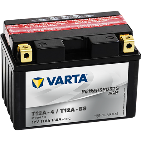 VARTA motobatéria AGM 12V 11AH 160A T12A-4 511 901 016