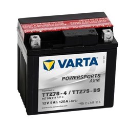 VARTA motobatéria AGM 12V 5AH 120A YTTZ7S-BS 507 902 011