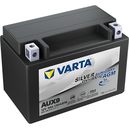 VARTA motobatéria AGM 12V 9AH 130A AUX9 509 106 013