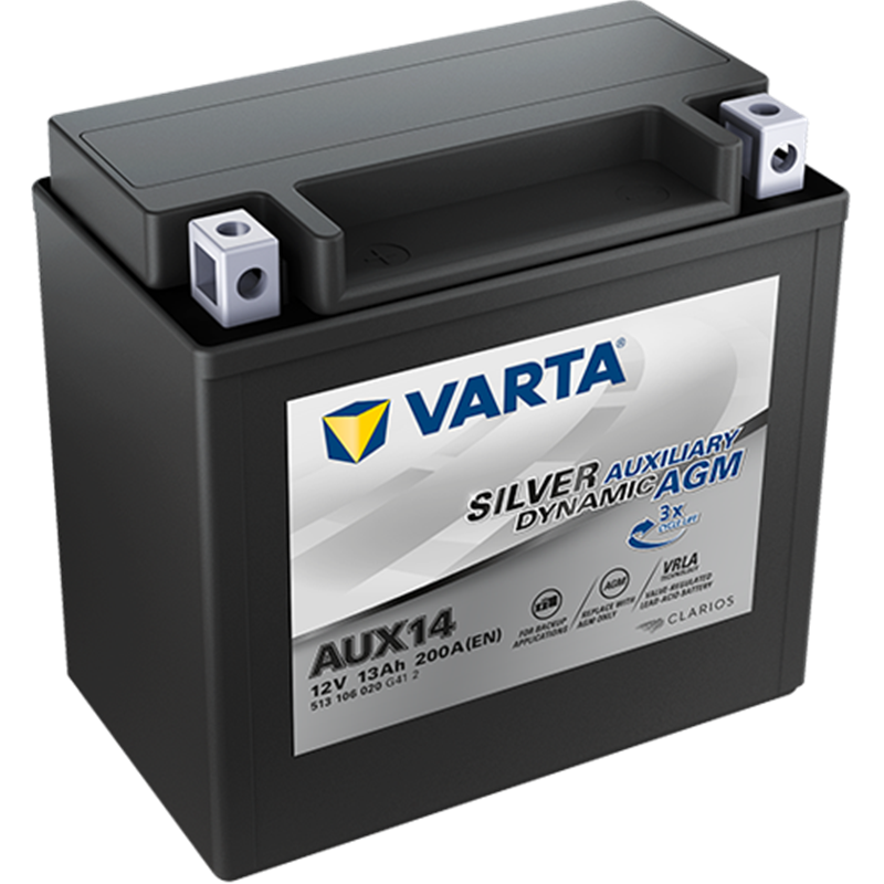 VARTA motobatéria AGM 12V 13AH 200A AUX14 513 106 020