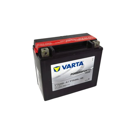 VARTA motobatéria AGM 12V 18AH 250A YTX20L-4 518 901 026