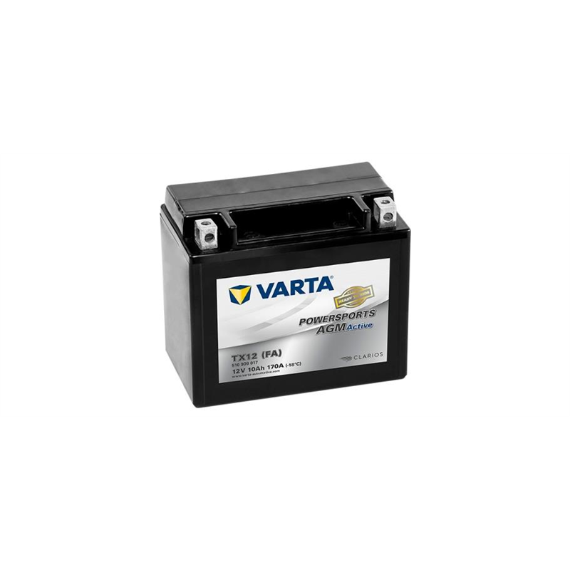 VARTA motobatéria AGM 12V 10AH 170A YTX12 510 909 017