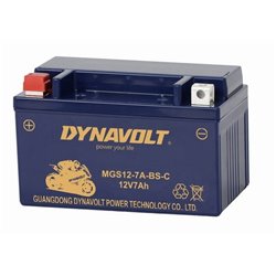 DYNAVOLT motobatéria AGM 12V 7AH 105A MGS12-7A-BS