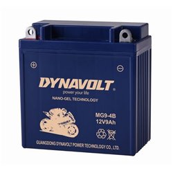 DYNAVOLT motobatéria GEL NANO 12V 9AH 150A MG9-4B
