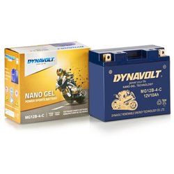 DYNAVOLT motobatéria GEL NANO 12V 10AH 125A MG12B-4