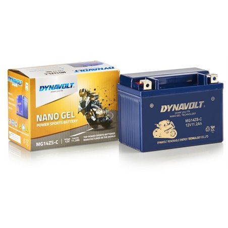 DYNAVOLT motobatéria GEL NANO 12V 11,2AH 190A MG14ZS