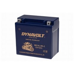 DYNAVOLT motobatéria GEL NANO 12V 14AH 205A MG14L-BS