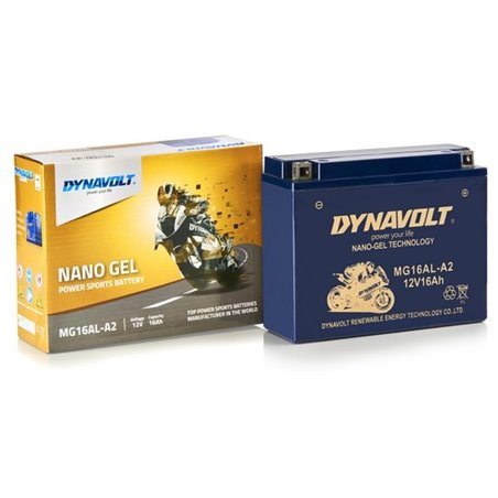 DYNAVOLT motobatéria GEL NANO 12V 16AH 215A MG16AL-A2