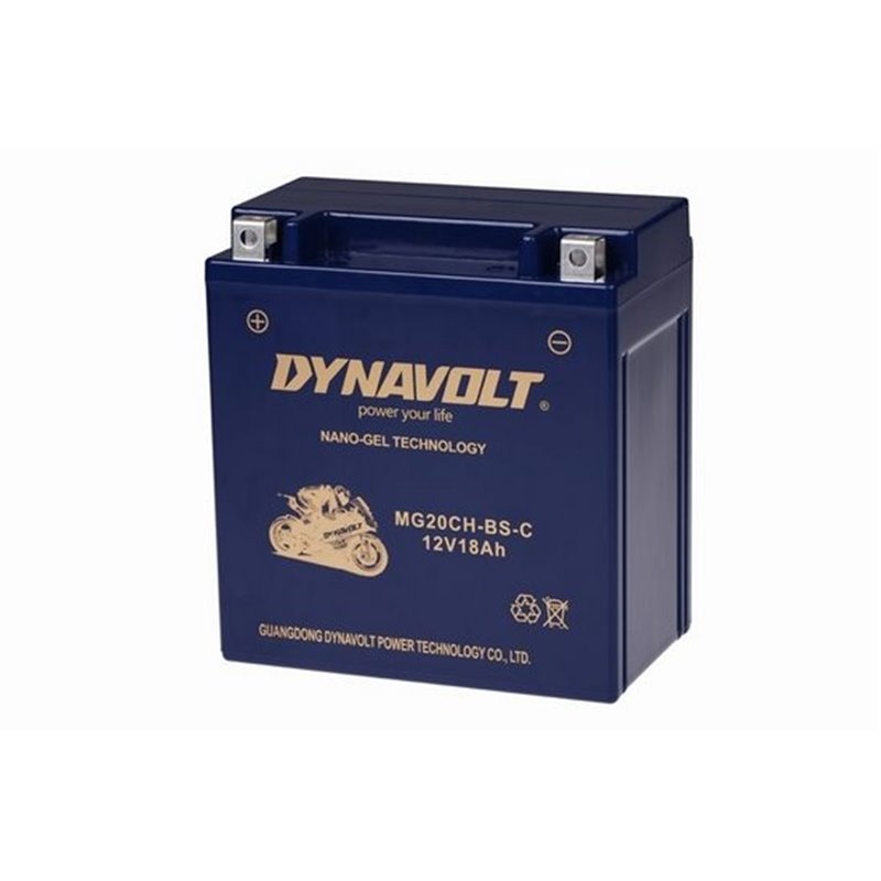 DYNAVOLT motobatéria GEL NANO 12V 18AH 230A MG20CH-BS