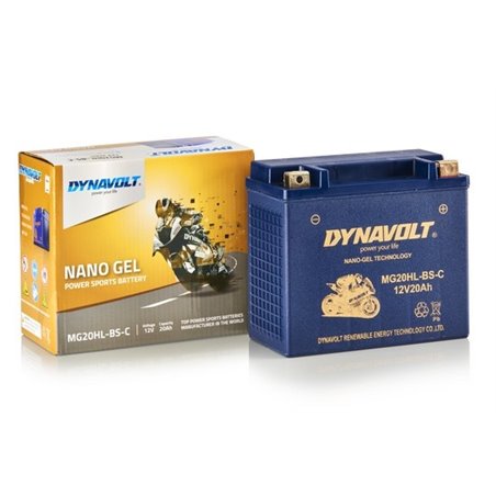 DYNAVOLT motobatéria GEL NANO 12V 20AH 310A MG20HL-BS