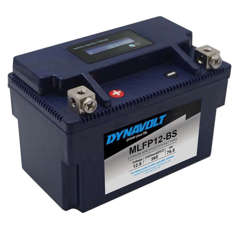 DYNAVOLT motobatéria LITHIUM M series 12,8V 7-12AH 360A MLFP12-BS