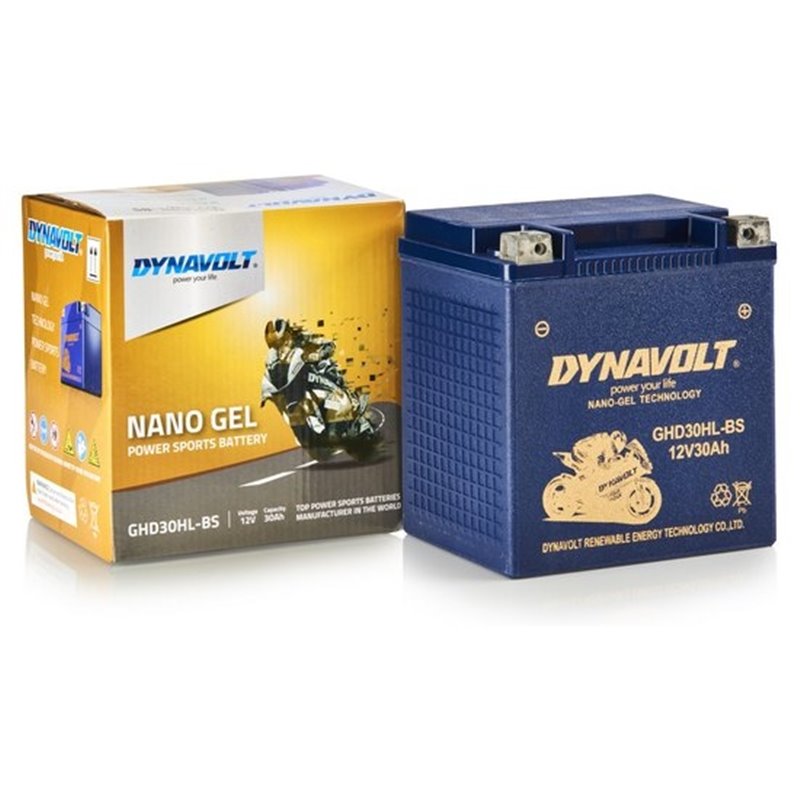 DYNAVOLT motobatéria GEL NANO 12V 30AH 430A GHD30HL-BS