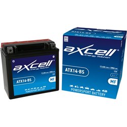 AXCELL motobatéria 12V 12Ah AGM DRY, ATX14-BS