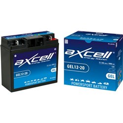 AXCELL motobatéria 12V 20Ah GEL - GARDEN, GEL12-20