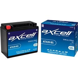 AXCELL motobatéria 12V 18Ah GEL, ATX20-BS GEL