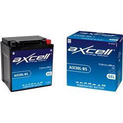 AXCELL motobatéria 12V 30Ah 400A, AIX30L-BS GEL