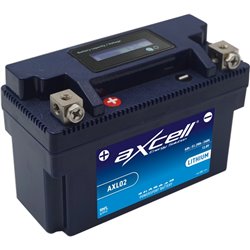 AXCELL motobatéria 12,8V 4Ah LITHIUM, AXL02