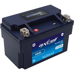 AXCELL motobatéria 12,8V 5Ah LITHIUM, AXL03