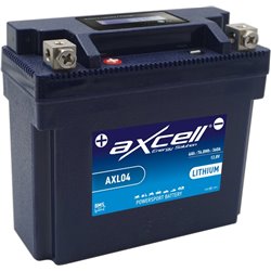 AXCELL motobatéria 12,8V 6Ah LITHIUM, AXL04