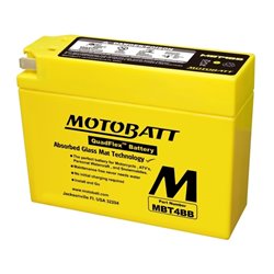 MOTOBATT motobatéria 12V, 2,5AH, 40A MBT4BB