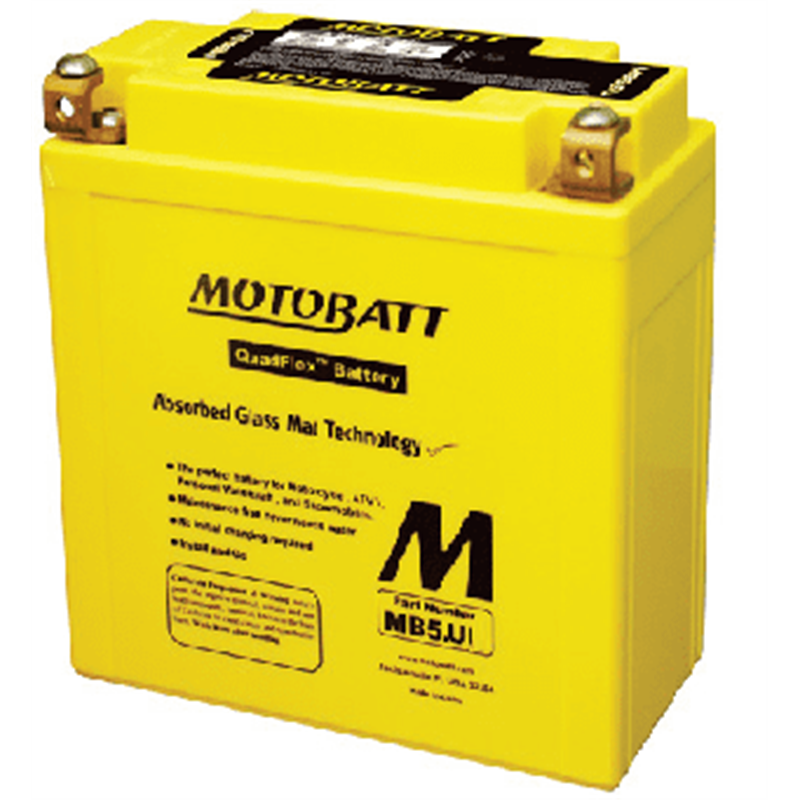 MOTOBATT motobatéria 12V, 7Ah, 90A, MB5U