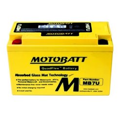 MOTOBATT motobatéria 12V, 6,5Ah, 100A, ĽAVÁ!!! MB7U