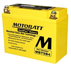 MOTOBATT motobatéria 12V, 9AH, 115A L+, MBT9B4