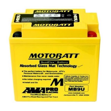 MOTOBATT motobatéria 12V, 11Ah, 140A, (P+L) MB9U