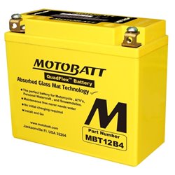 MOTOBATT motobatéria 12V, 11AH, 150A L+, MBT12B4