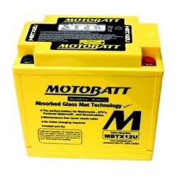 MOTOBATT motobatéria 12V, 14Ah, 200A, (P+L) MBTX12U