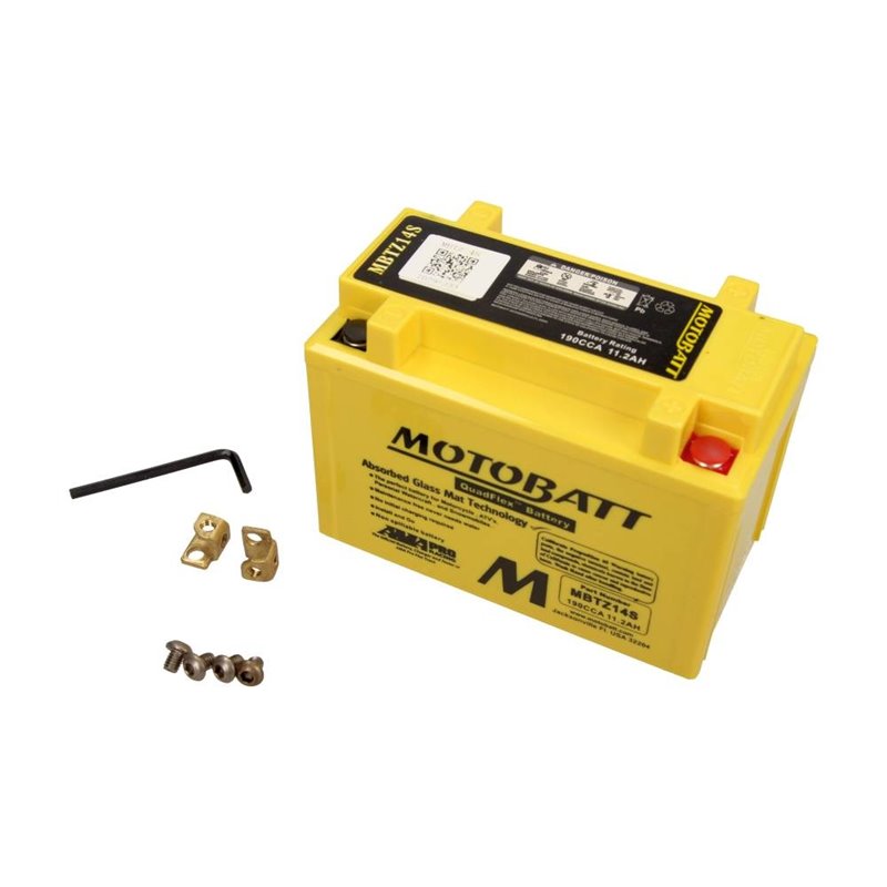 MOTOBATT motobatéria 12V, 11.2AH, 190A P+, MBTZ14S