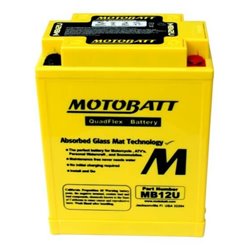 MOTOBATT motobatéria 12V, 15Ah, 160A, (P+L) MB12U