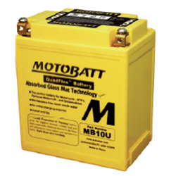 MOTOBATT motobatéria 12V, 14,5Ah, 175A, (P+L) MB10U