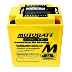 MOTOBATT motobatéria 12V, 16,5Ah, 210, (P+L) MBTX14AU