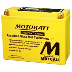 MOTOBATT motobatéria 12V, 20.5AH, 230A P+, MB16AU