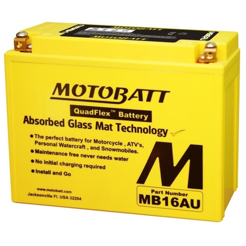 MOTOBATT motobatéria 12V, 20.5AH, 230A P+, MB16AU