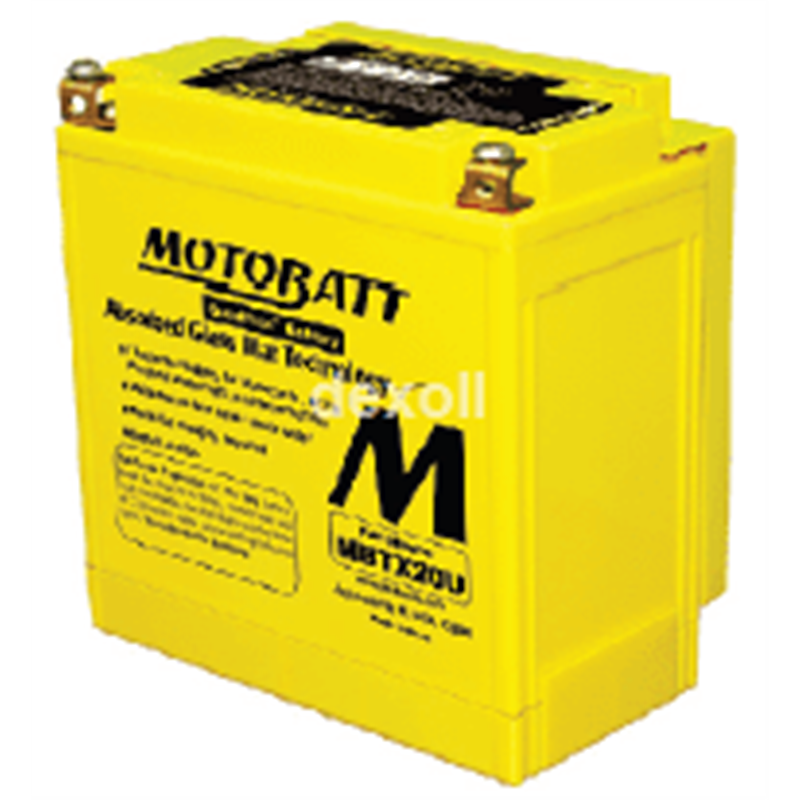 MOTOBATT motobatéria 12V, 21Ah, 310A, (P+L) MBTX20U