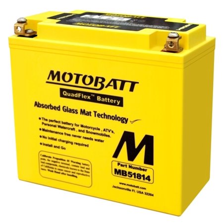 MOTOBATT motobatéria 12V, 22AH, 220A P+, MB51814