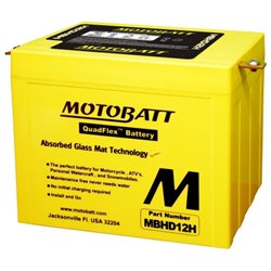 MOTOBATT motobatéria 12V, 33AH, 390A L+ MBHD12H