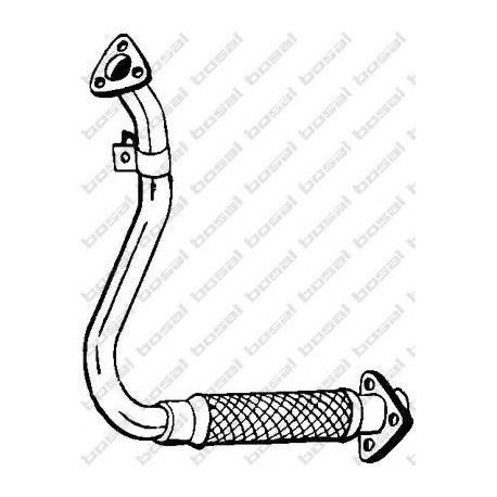 Výfukové potrubie BOSAL 789-027