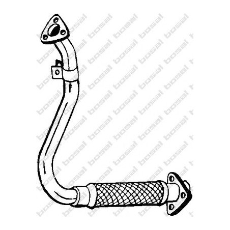 Výfukové potrubie BOSAL 789-027
